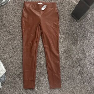 Loft pleather leggings